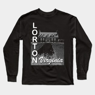 Lorton - Gunston Hall - White Long Sleeve T-Shirt